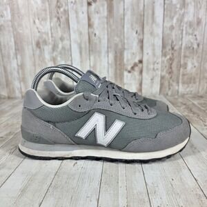 New Balance 515 Grey Suede Mesh Casual Athletic Sneakers Women's‎ Size 7.5